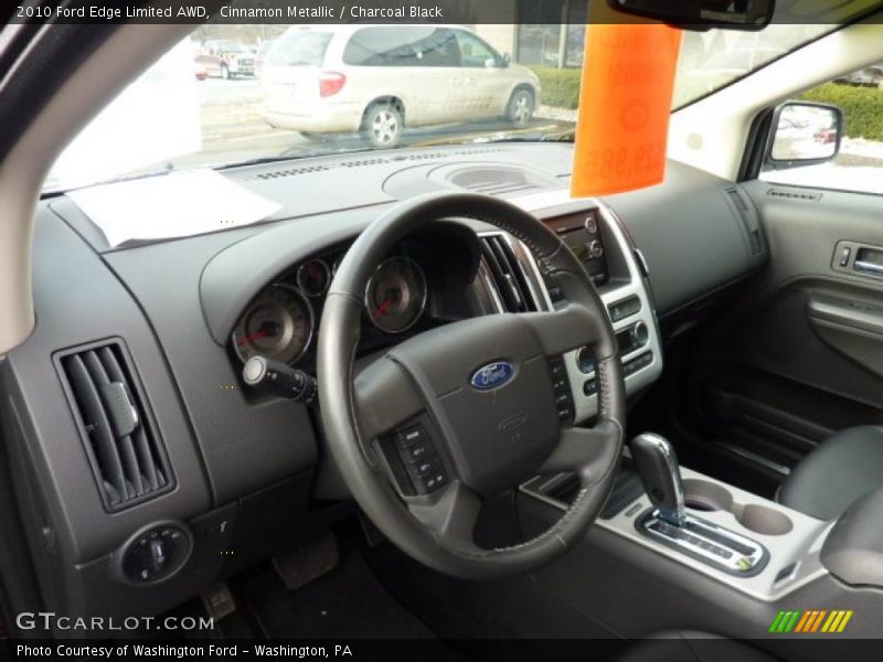 Cinnamon Metallic / Charcoal Black 2010 Ford Edge Limited AWD