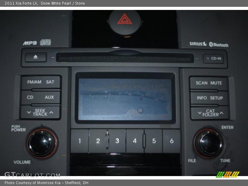 Snow White Pearl / Stone 2011 Kia Forte LX