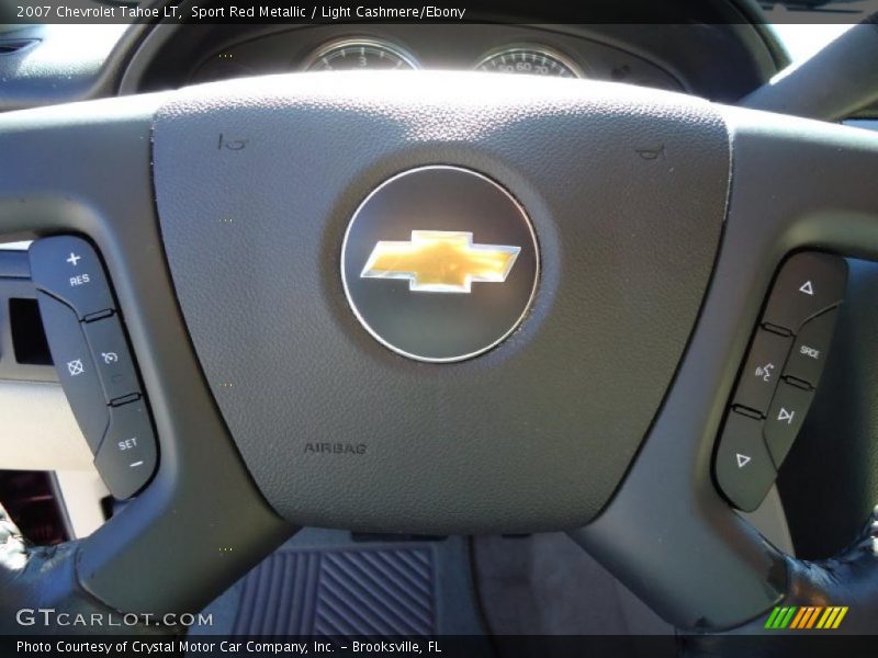 Sport Red Metallic / Light Cashmere/Ebony 2007 Chevrolet Tahoe LT