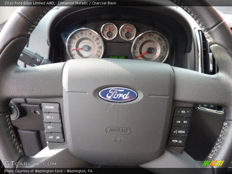 Cinnamon Metallic / Charcoal Black 2010 Ford Edge Limited AWD
