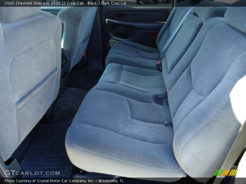 Black / Dark Charcoal 2005 Chevrolet Silverado 1500 LS Crew Cab