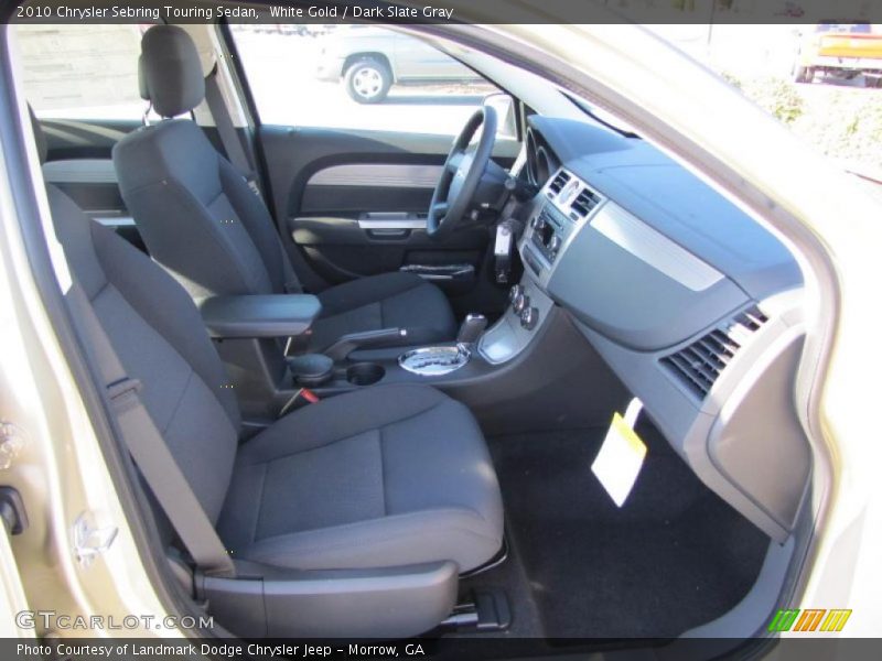 White Gold / Dark Slate Gray 2010 Chrysler Sebring Touring Sedan