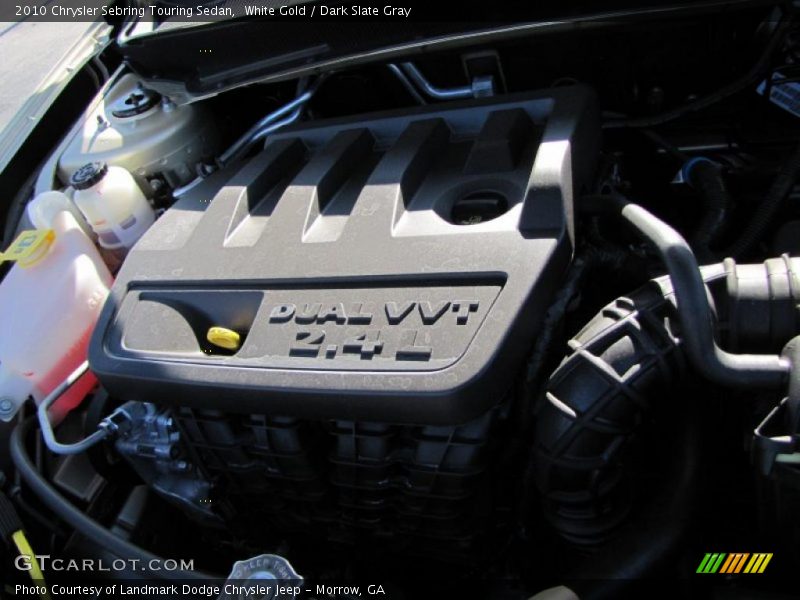 White Gold / Dark Slate Gray 2010 Chrysler Sebring Touring Sedan