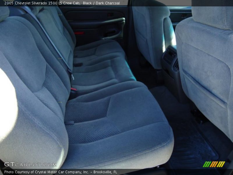 Black / Dark Charcoal 2005 Chevrolet Silverado 1500 LS Crew Cab