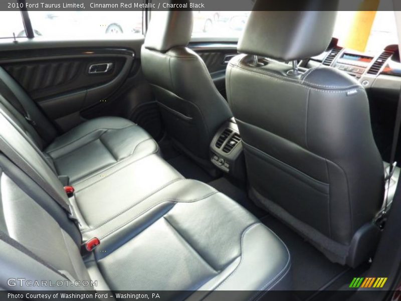 Cinnamon Red Metallic / Charcoal Black 2010 Ford Taurus Limited