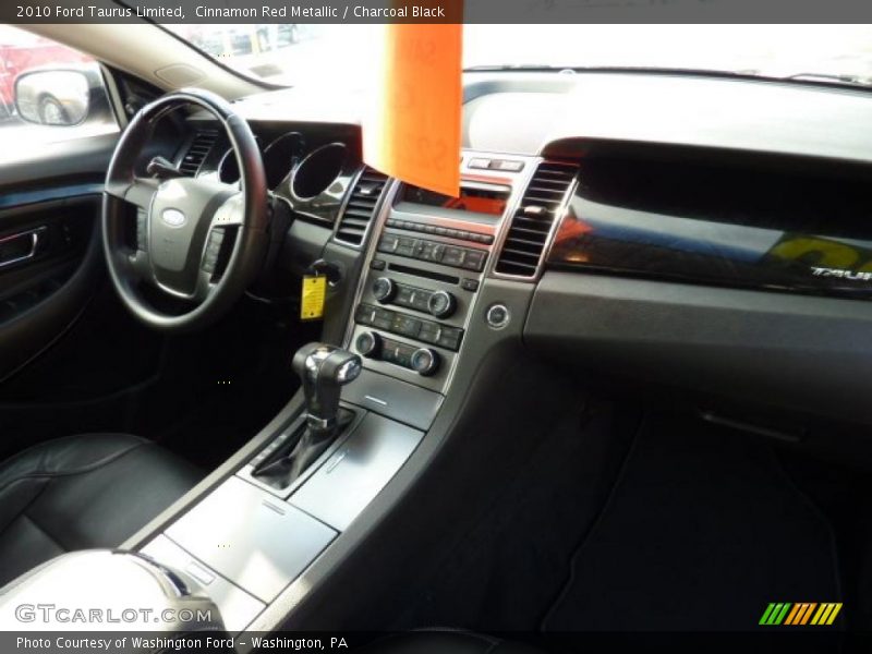 Cinnamon Red Metallic / Charcoal Black 2010 Ford Taurus Limited