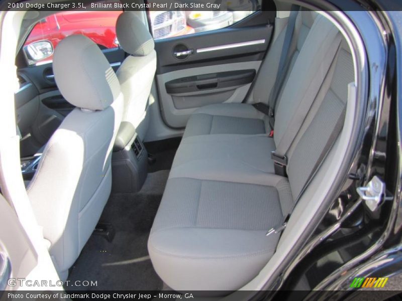 Brilliant Black Crystal Pearl / Dark Slate Gray 2010 Dodge Charger 3.5L