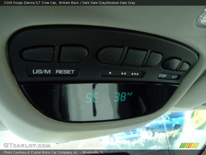 Controls of 2008 Dakota SLT Crew Cab
