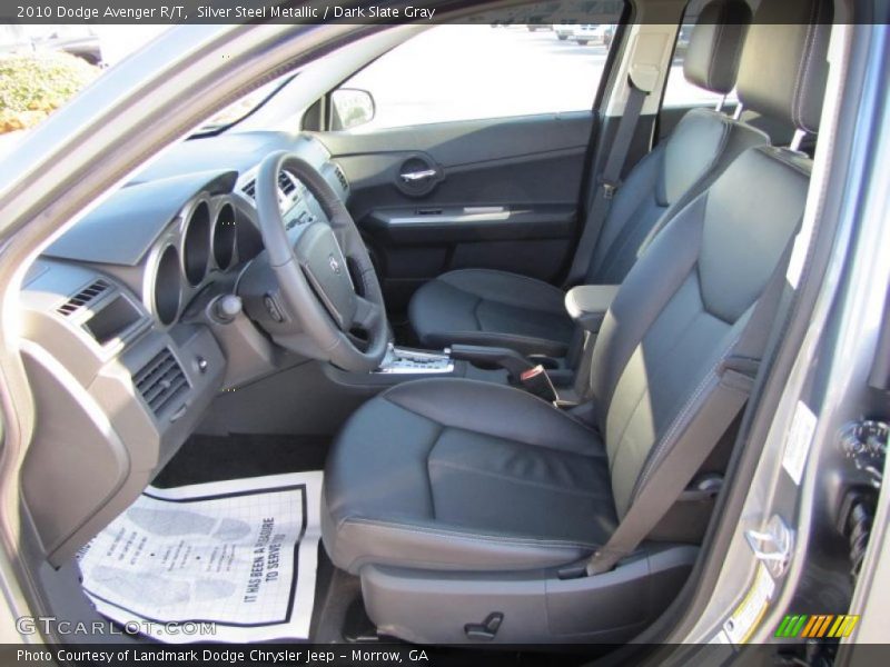 Silver Steel Metallic / Dark Slate Gray 2010 Dodge Avenger R/T