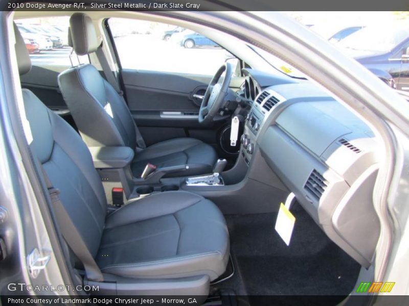 Silver Steel Metallic / Dark Slate Gray 2010 Dodge Avenger R/T