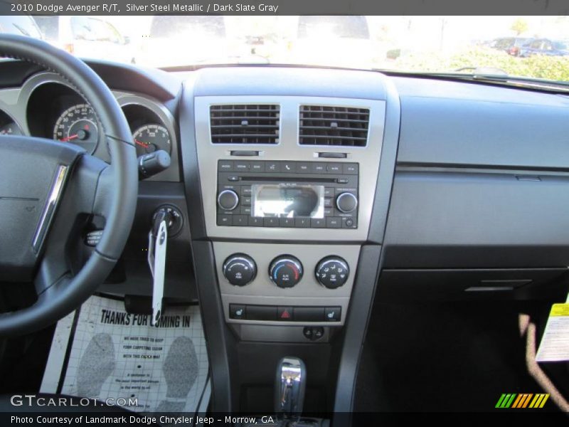 Silver Steel Metallic / Dark Slate Gray 2010 Dodge Avenger R/T