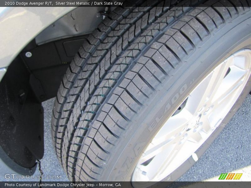 Silver Steel Metallic / Dark Slate Gray 2010 Dodge Avenger R/T