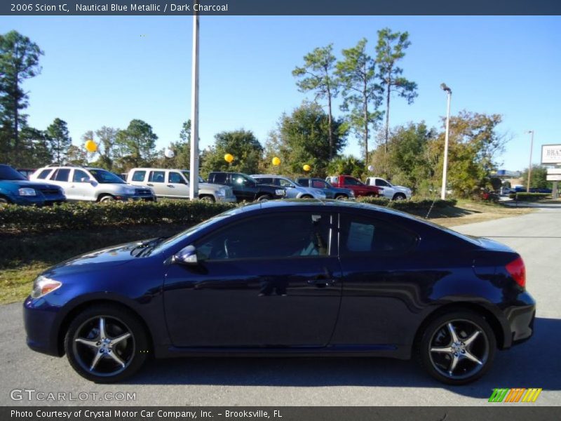 Nautical Blue Metallic / Dark Charcoal 2006 Scion tC