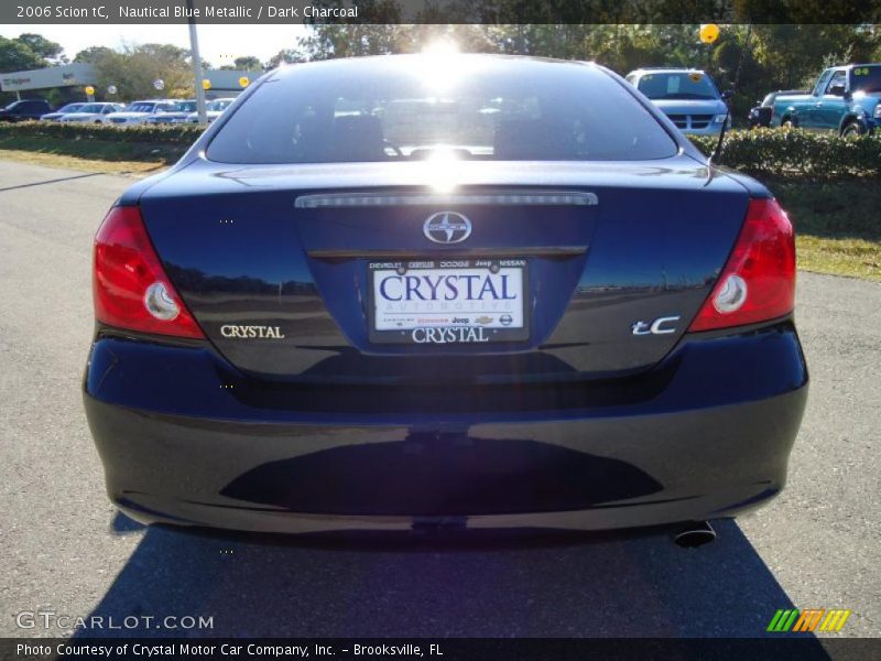 Nautical Blue Metallic / Dark Charcoal 2006 Scion tC