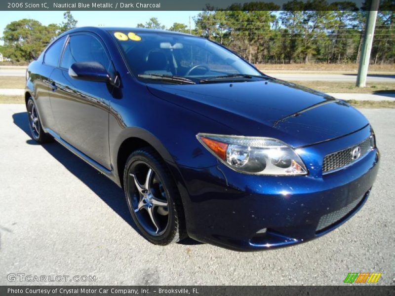 Nautical Blue Metallic / Dark Charcoal 2006 Scion tC