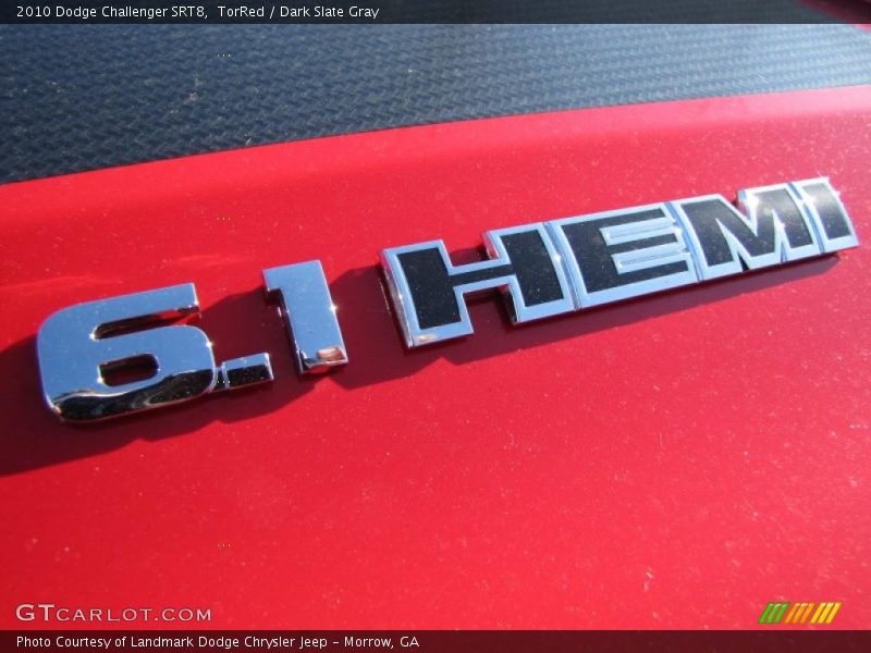 TorRed / Dark Slate Gray 2010 Dodge Challenger SRT8
