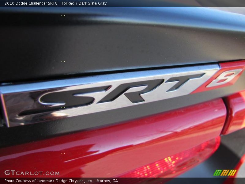 TorRed / Dark Slate Gray 2010 Dodge Challenger SRT8