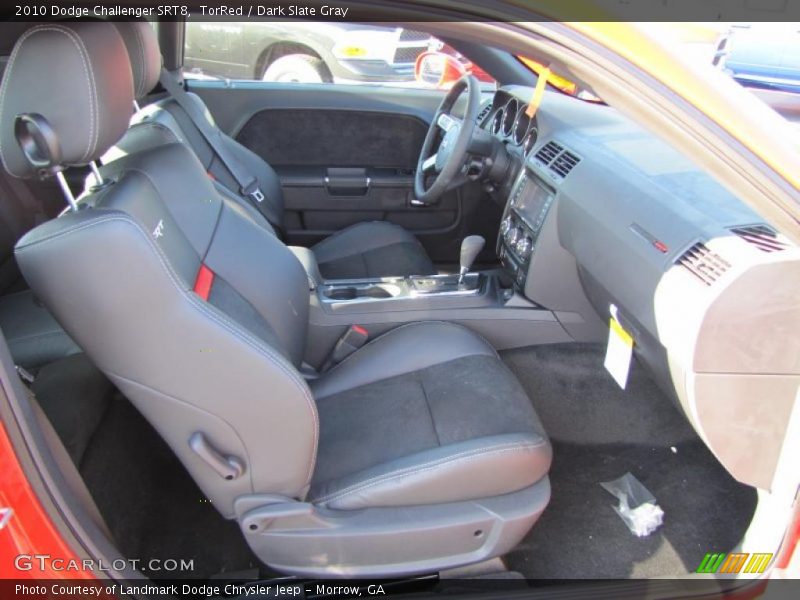 TorRed / Dark Slate Gray 2010 Dodge Challenger SRT8