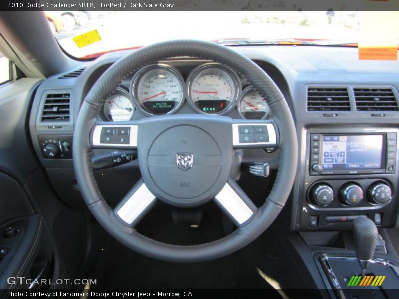 TorRed / Dark Slate Gray 2010 Dodge Challenger SRT8