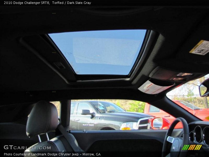TorRed / Dark Slate Gray 2010 Dodge Challenger SRT8