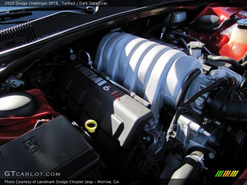 TorRed / Dark Slate Gray 2010 Dodge Challenger SRT8