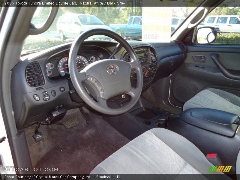 Natural White / Dark Gray 2006 Toyota Tundra Limited Double Cab