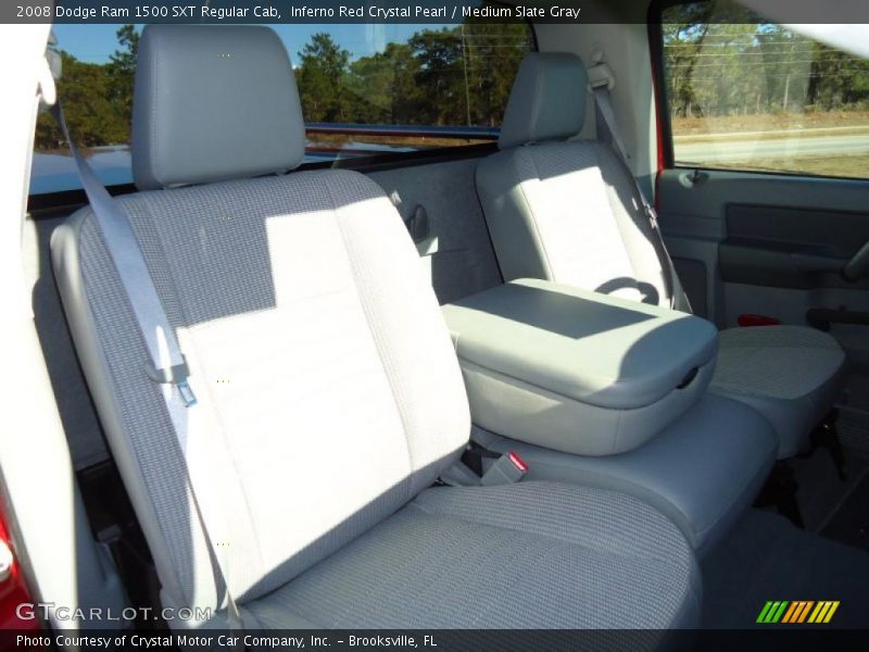 Inferno Red Crystal Pearl / Medium Slate Gray 2008 Dodge Ram 1500 SXT Regular Cab