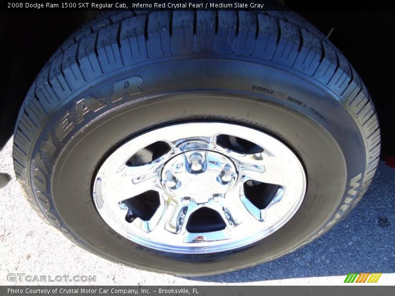 Inferno Red Crystal Pearl / Medium Slate Gray 2008 Dodge Ram 1500 SXT Regular Cab