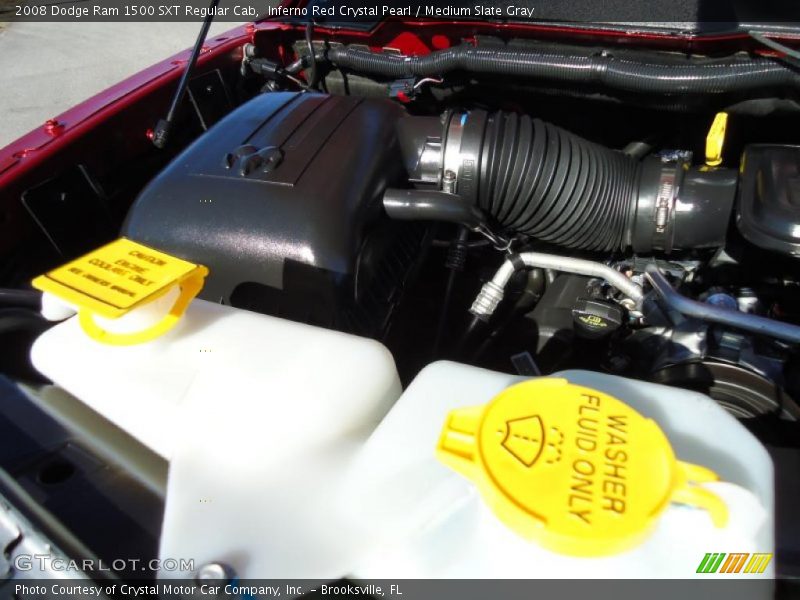 Inferno Red Crystal Pearl / Medium Slate Gray 2008 Dodge Ram 1500 SXT Regular Cab