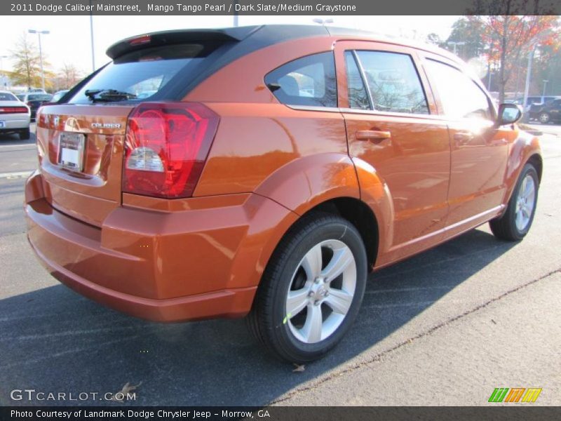 Mango Tango Pearl / Dark Slate/Medium Graystone 2011 Dodge Caliber Mainstreet
