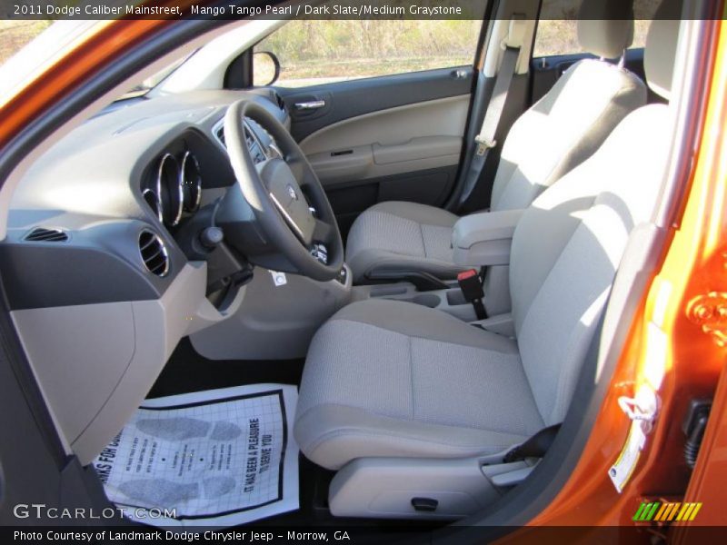  2011 Caliber Mainstreet Dark Slate/Medium Graystone Interior