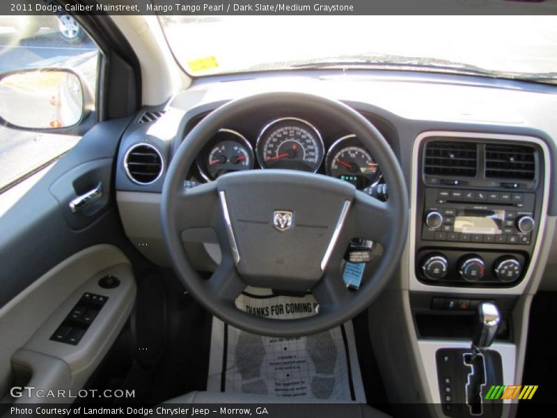 Dashboard of 2011 Caliber Mainstreet