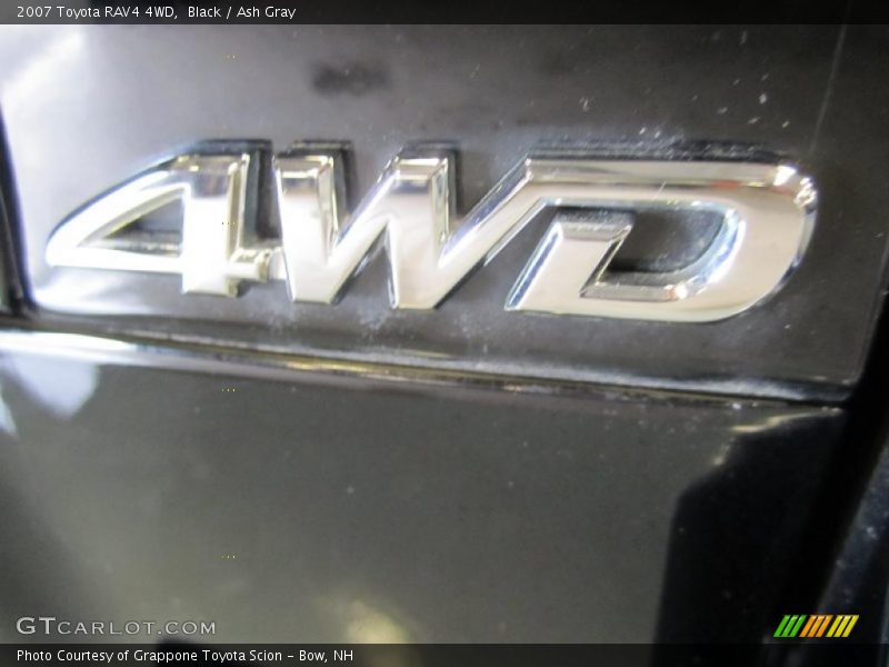 Black / Ash Gray 2007 Toyota RAV4 4WD
