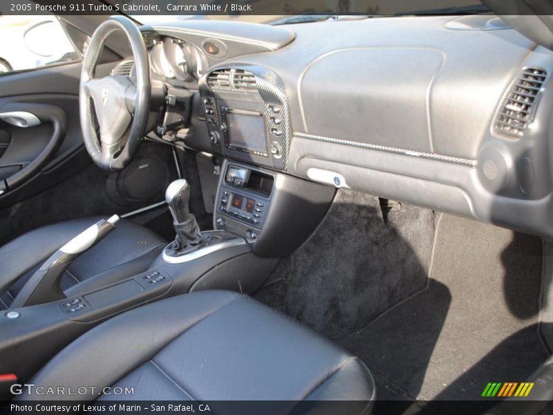  2005 911 Turbo S Cabriolet Black Interior
