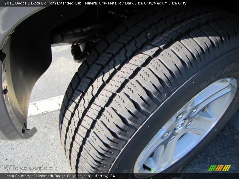 Mineral Gray Metallic / Dark Slate Gray/Medium Slate Gray 2011 Dodge Dakota Big Horn Extended Cab