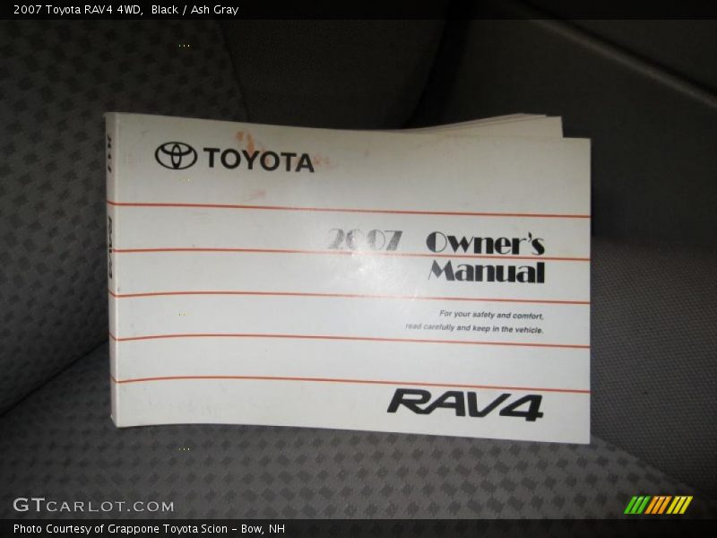 Black / Ash Gray 2007 Toyota RAV4 4WD