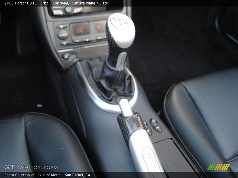  2005 911 Turbo S Cabriolet 6 Speed Manual Shifter