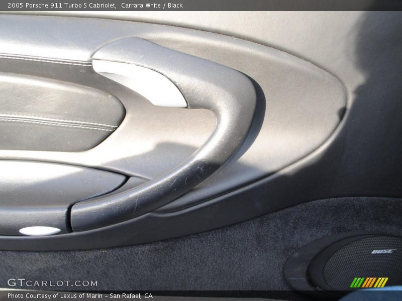 Carrara White / Black 2005 Porsche 911 Turbo S Cabriolet
