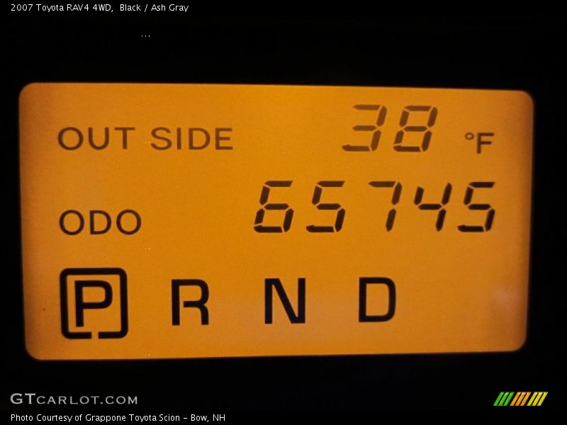 Black / Ash Gray 2007 Toyota RAV4 4WD
