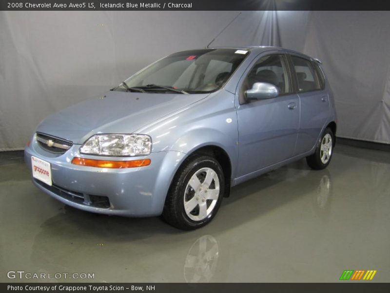 Icelandic Blue Metallic / Charcoal 2008 Chevrolet Aveo Aveo5 LS