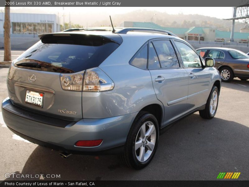 Breakwater Blue Metallic / Light Gray 2006 Lexus RX 330 AWD