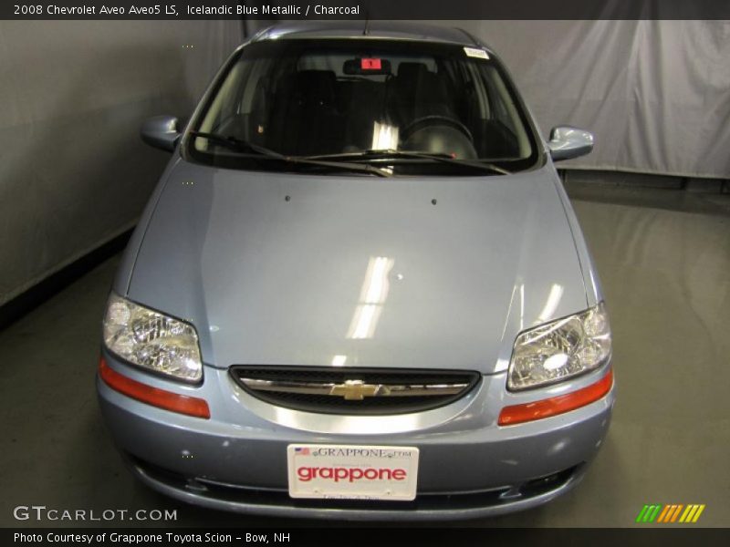 Icelandic Blue Metallic / Charcoal 2008 Chevrolet Aveo Aveo5 LS