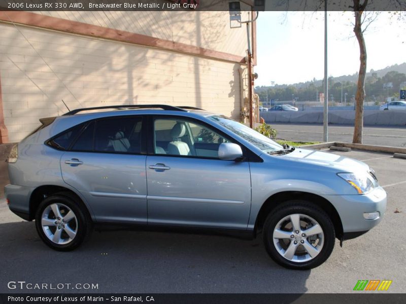 Breakwater Blue Metallic / Light Gray 2006 Lexus RX 330 AWD