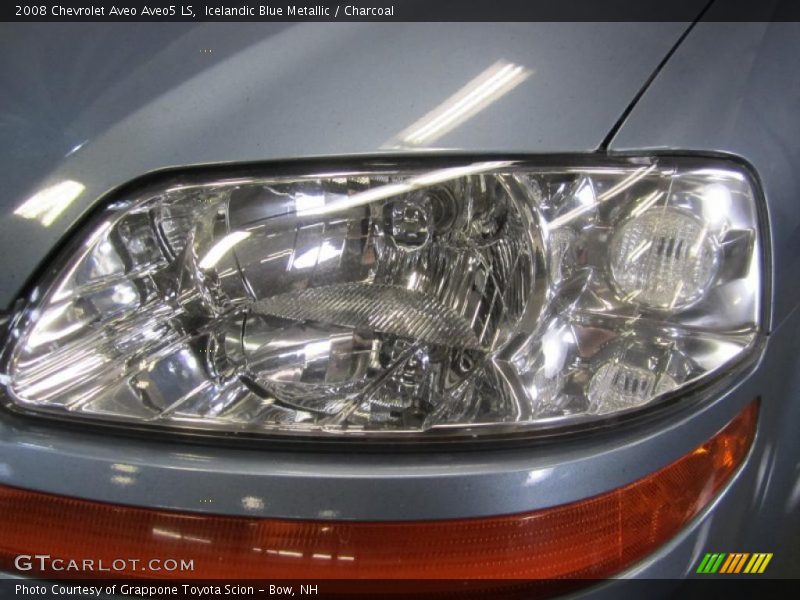 Icelandic Blue Metallic / Charcoal 2008 Chevrolet Aveo Aveo5 LS