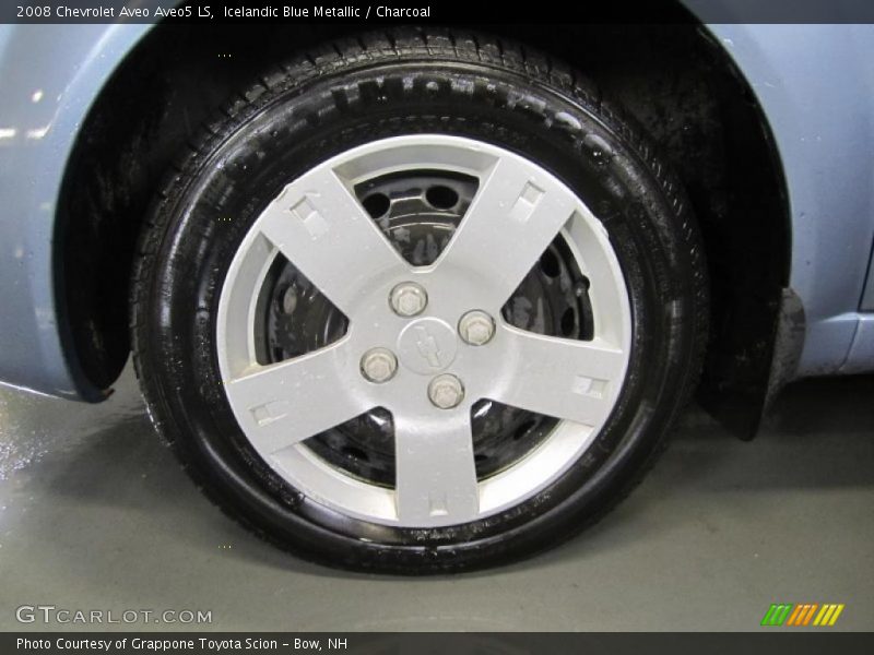 Icelandic Blue Metallic / Charcoal 2008 Chevrolet Aveo Aveo5 LS