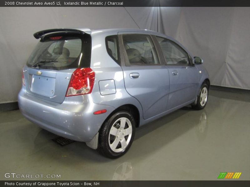 Icelandic Blue Metallic / Charcoal 2008 Chevrolet Aveo Aveo5 LS