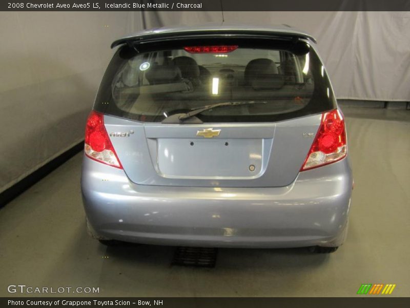 Icelandic Blue Metallic / Charcoal 2008 Chevrolet Aveo Aveo5 LS