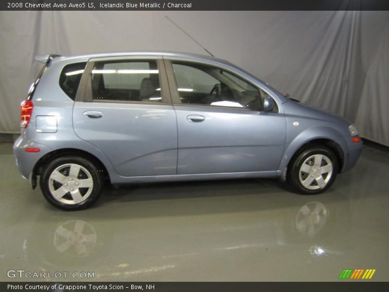 Icelandic Blue Metallic / Charcoal 2008 Chevrolet Aveo Aveo5 LS