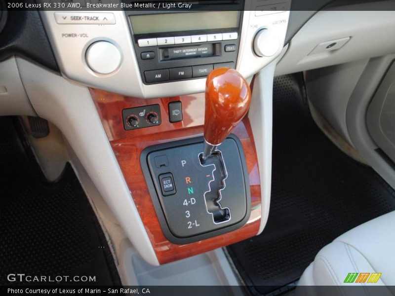 Breakwater Blue Metallic / Light Gray 2006 Lexus RX 330 AWD