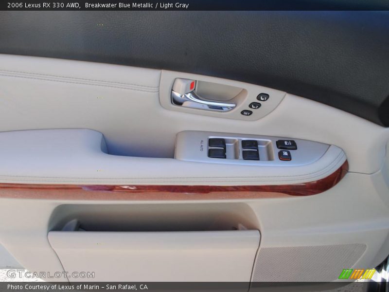 Breakwater Blue Metallic / Light Gray 2006 Lexus RX 330 AWD